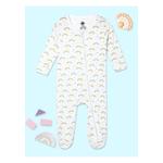 The Mom Store Magic Bow Детский комбинезон на молнии - Белый 1