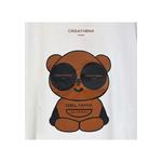 Футболка Chill Panda в белом/коричневом 3