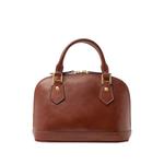 logo-plaque leather tote bag 2