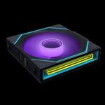 LIAN LI UNI FAN SL-INF WIRELESS Reversed Blade 120 мм обратный вентилятор - черный 1