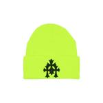 Бини Chrome Hearts Triple Cross Beanie 'Желтый' 2