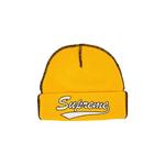 Бини Supreme Contrast Stitch Beanie 'Yellow' 1