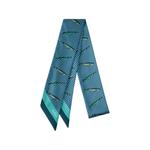 Узкий шарф с принтом Fishing Lure 1