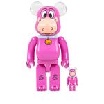 Набор фигурок x The Flintstones Dino BE@RBRICK 100% and 400% 1