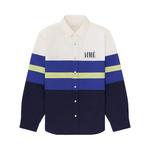 Рубашка на пуговицах Aimé Leon Dore Colorblock Logo Shirt 'Navy' 1