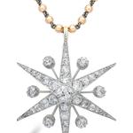 Колье Diamond из розового золота 2