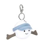 Брелоки и шнурки Jellycat Amuseables Sports Golf Bag Charm 'White' 1