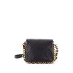 Маленькая сумка на плечо Framing Chain Flap Bag Quilted Calfskin 2