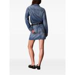 button-up denim mini dress 3