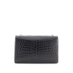 Classic Monogram Tassel Crocodile Embossed Leather Medium crossbody bag 2