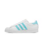 Кроссовки Adidas Superstar 'White Pulse Aqua' 3