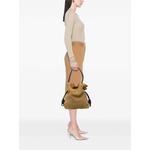 2015 Large Suede Flamenco Knot tote bag 2