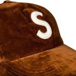 Кепки Supreme Velvet S Logo 6-Panel 'Tan' 3