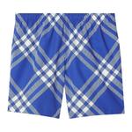 Плавки Burberry Knight Check Swim Shorts 'Белый/Синий' 2