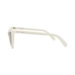 Очки Saint Laurent Cat Eye-Frame Recycled Acetate Sunglasses 'White Grey' 3