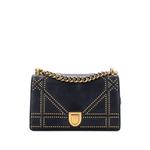 Маленькая сумка на плечо Diorama Flap Bag с заклепками 1