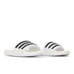 adidas Adilette Boost Шлепанцы 'White Black Stripes' 8