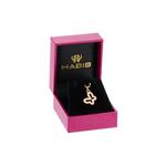 HABIB 999/24K Желтая золотая подвеска (Бабочка) 9GP01650625 5