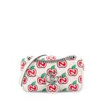 Стеганая сумка на плечо GG Marmont Flap Bag 1