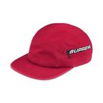 Кепка Supreme Side Zip Camp Cap 'Red' 1