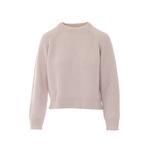 ribbed-knit raglan-sleeve sweater 1