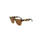 Солнцезащитные очки Bottega Veneta Half Frame «Havana/Brown» 3