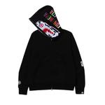 Зип-худи BAPE Tiger Full Zip Hoodie 'Black' 3