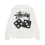 Топы Stussy Dice Crew Pigment Dyed 'Natural' 2