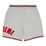 Шорты Supreme Ultrasuede Mesh Short 'Grey' 2