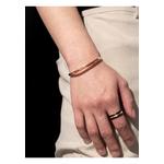 Серебряный браслет-манжета V Signature 4