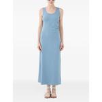 scoop-neck midi dress 1