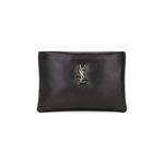 Косметички Saint Laurent Small Calypso Pillow Pouch «Black» 1