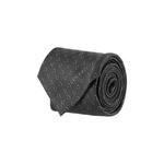 Галстуки Gucci Horsebit Silk Jacquard Tie 'Черный/Темно-серый' 1