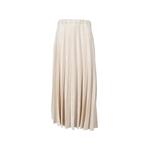 pleated velvet midi skirt 1
