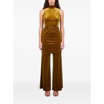 velvet-effect racerback bodysuit 2