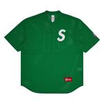 Топы Supreme S Logo Baseball Henley 'Green' 1