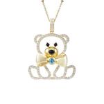 Полый кулон CIRCUS BEAR 1