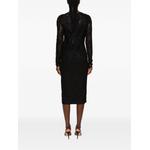 lace-overlay midi dress 4