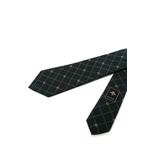 Галстук Double G And Check Silk Jacquard 4