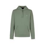 logo-embroidered hoodie 1