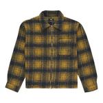 Куртки Stussy Wool Plaid Zip Shirt 'Желтый' 1