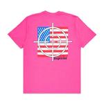 Топы Supreme Target Tee 'Fuchsia' 2