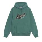 Худи Stussy Satin Patch Oversized Hoodie 'Зеленый' 1