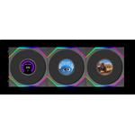 LIAN LI UNI FAN TL LCD FLEX Reverse Blade 120mm 3 in 1 обратный вентиляторный комплект - Black 1