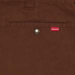 Брюки Supreme Work Pant 'Коричневый' 3