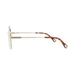 Очки Chloé Round-Frame Metal Optical Frames 'Золото/Прозрачный' 2