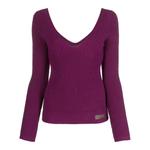 logo-patch ribbed jumper 1