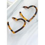 Серьги-заявления Obsession Classic с леопардовым принтом — Love 6