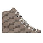 Кроссовки Balenciaga Paris High 'BB Monogram - Dark Mink Grey' 2