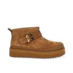 Обувь для жизни Tory Burch Mellow Shearling Ankle Boots 'Teddy Silver' 2